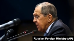 Ministrul rus de Externe, Serghei Lavrov.