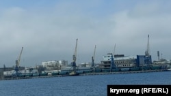 Керченский морской рыбный порт, Крым