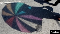 A fotó a 2011-es Budapest Pride-on készült