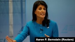 نیکی هیلی، سپاه پاسداران را متهم کرد که با تجهیز حوثی‌ها به موشک، دو قطعنامه سازمان ملل متحد را نقض کرده است.