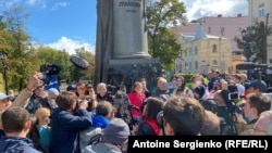 Москвадагы акция. 4-сентябрь, 2021-жыл. 