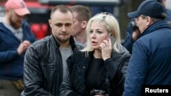 Вороененковдун жубайы, Мамдуманын мурдагы депутаты, опера ырчысы Мария Максакова.