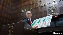 سخنرانی اردوغان در پارلمان ترکیه، آنکارا، ۱۹ مهر ۱۴۰۲