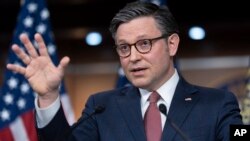 Спікер Палати представників Конгресу США Майк Джонсон 15 квітня представив чотири окремі законопроєкти щодо допомоги Україні, Ізраїлю, Тайваню і про пріоритети національної безпеки