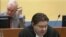 Dejan Ivetić i Ratko Mladić u sudnici