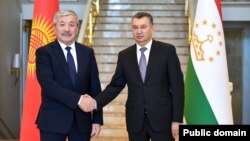 Адылбек Касымалиев и Кохир Расулзода, Душанбе (Таджикистан), 4 марта 2025 г.