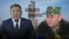 Абдикарим Алимбаев (солдо) жана Абдыкадыр Алимбаев (оңдо)