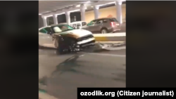 Кадр из видеозаписи, сделанной на месте ДТП.