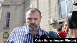 România - Omul de afaceri Horia Simu, la ieșirea de la audieri