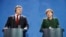 Президент Украины Петр Порошенко и канцлер Германии Ангела Меркель, 30 января 2017 года