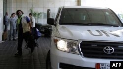 Inspektori UN-a u Siriji, septembar 2013.