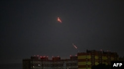 Робота української ППО з відбиття атаки російських дронів, Київ, вересень 2025 року