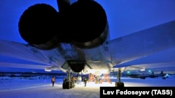 Бомбардувальник Ту-22М3 на авіабазі «Оленья». 2017 року