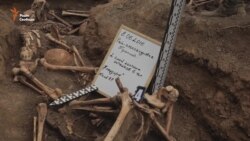 На Донеччині поховали останки 43 бійців радянської армії (відео)