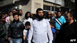 Ахмед Муса пред Пазарджишкия окръжен съд през 2014 г.