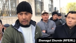 Сотрудники компании «Восток нефть и сервисное обслуживание». Актобе, 11 октября 2019 года.