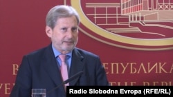 Еврокомесарот Јоханес Хан