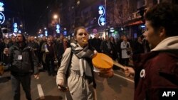 Протест у столиці Сербії Белграді, 25 грудня 2023 року