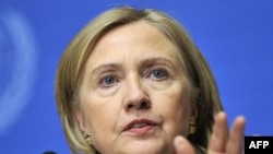 هيلاری کلينتون، وزير خارجه آمريکا