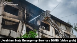 Наслідки попередніх російських обстрілів у Білозерському, травень 2025 року