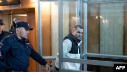 Pritvoreni američki narednik Gordon Blek pred sudom u Vladivostoku 6. juna 2024.