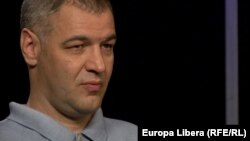 Octavian Țîcu la o dezbatere la Radio Europa Liberă