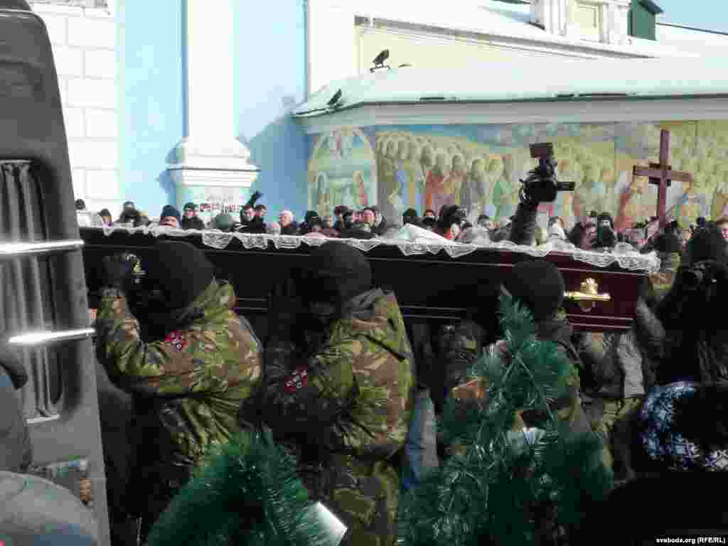 Прощання з Михайлом Жизневським у Києві