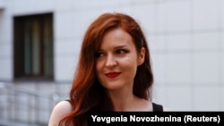 Речниця Олексія Навального Кіра Ярмиш, Москва, 16 серпня 2021 року