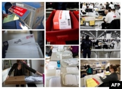 Egy levélszavazat leadása és útja a megszámolásáig.