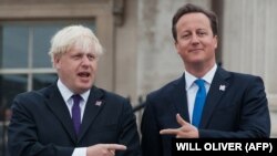 Britanski premijer Dejvid Kameron i gradonačelnik Londona Boris Džonson