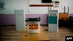 Pamje nga procesi i votimit më 30 shtator në Maqedoni.