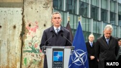 Cartierul general al NATO, 6 noiembrie 2019.