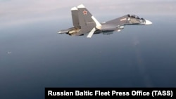 Раніше у соцмережах повідомляють про збиття російського бомбардувальника Су-24 біля Бахмута. Фото ілюстративне 