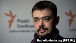 Кирило Недря, оборонець Донецького аеропорту в студії Української редакції Радіо Свобода, лютий 2017 року 