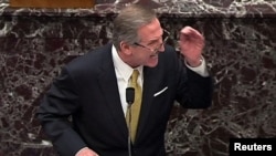 Доналд Трамптын адвокаты Майкл Ван дер Вин сүйлөөдө. 12.2.2021.