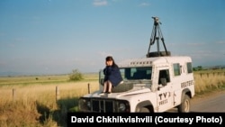 Nino Ivanișvili, decana facultății de jurnalism de la Tbilisi, fosta șefă a biroului Reuters din Georgia (foto arhivă, 2021)