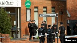 Мястото на убийството е отцепено от полиция