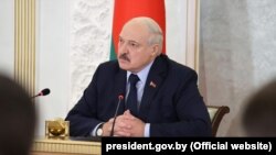 Lideri autoritar bjellorus, Alyaksandr Lukashenka. 