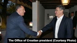 Milanović i Dodik sreli su se i u Zagrebu, u studenom 2021.
