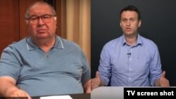 Алишер Усманов и Алексей Навальный.