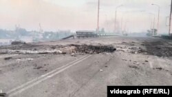 Наслідки російського удару по ключовому мосту в Херсоні, архівне фото
