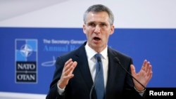 Йенс Столтенберг. Брюссел. 30-январь, 2015-жыл. 