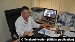 Директор Национального Центра онкологии и гематологии Эрнис Тилеков.