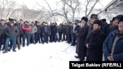 Базар-Коргон районунун Арстанбап жана Кызыл-Үңкүр айыл тургундарынын митинги. 27-ноябрь, 2020-жыл. 