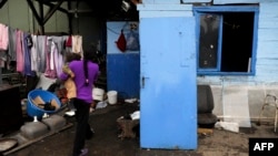 Romi u kampu u Leposaviću, arhivska fotografija