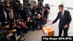 Андрей Бабіш, чия партія перемогла на парламентських виборах у Чехії, 20 жовтня 2017 року