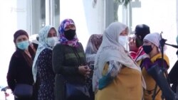 Ош: Өзбекстанга өтө албаган келиндер