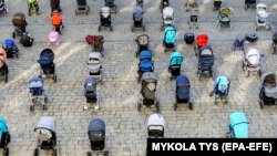 Львовдогу бош бешик арабалар, 18-март, 2022-жыл.