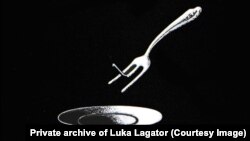 Karikatura Luke Lagatora za koju je dobio nagradu Pjer 1998. godine