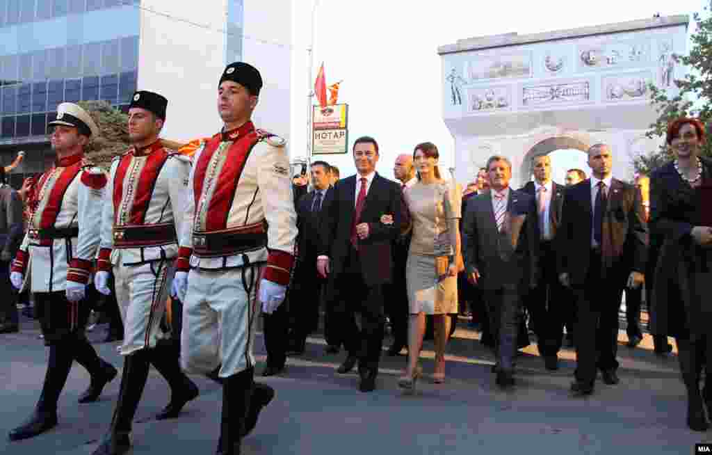 Прослава на 20-годишнината од независноста на Македонија.